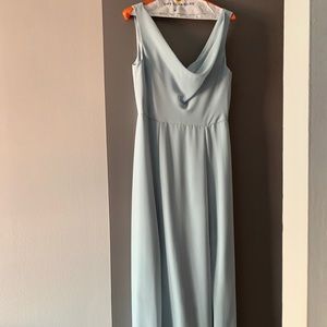 Social Bridesmaid Dress in light blue